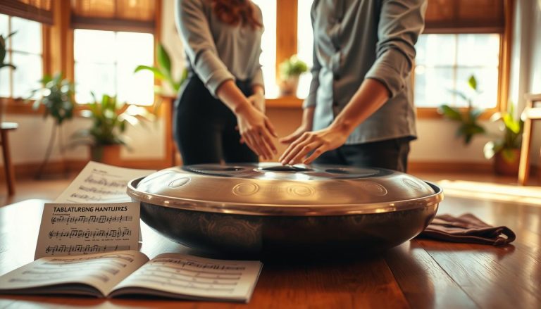 Tablature handpan : une alternative simple à la partition