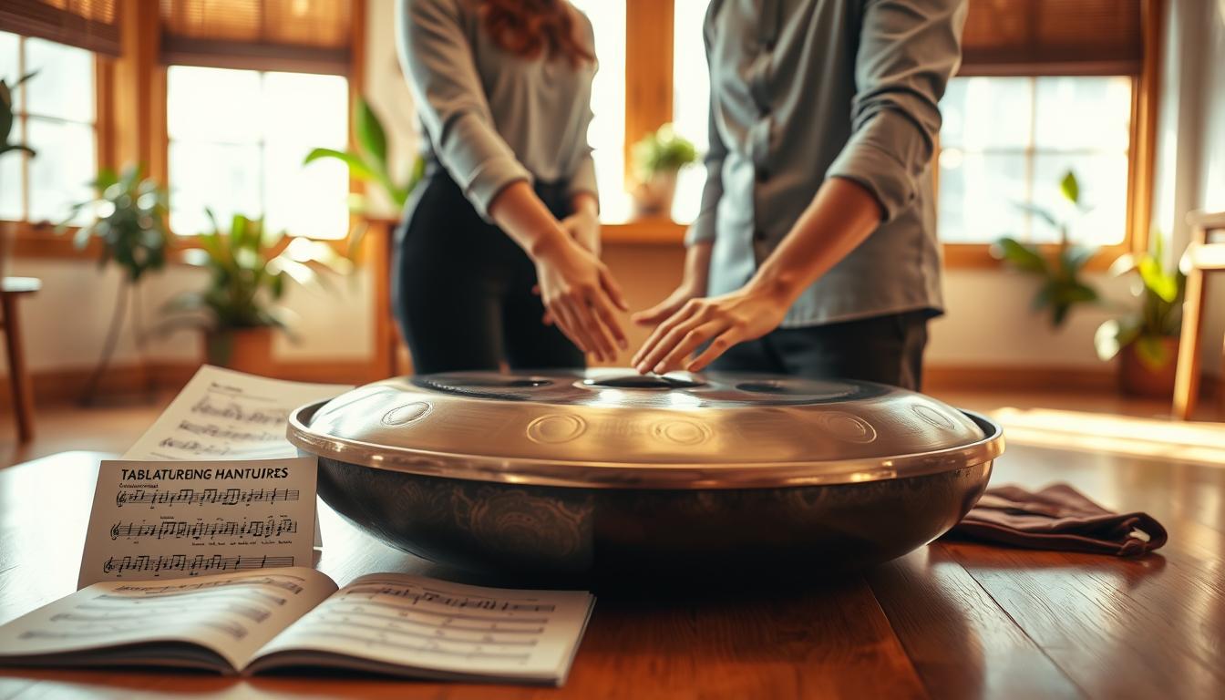 Tablature handpan : une alternative simple à la partition